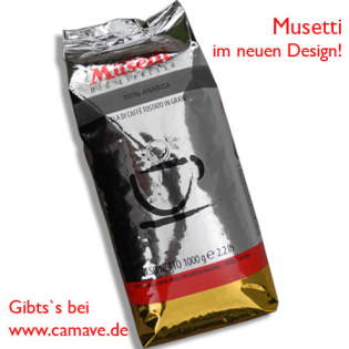 Musetti Kaffee - italienischer Gourmet Kaffee