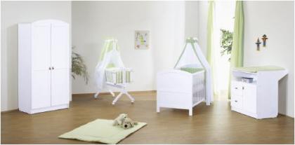 Pinolino Kinderzimmer Laura weiß