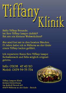 Tiffany Lampen Reparatur in Duisburg