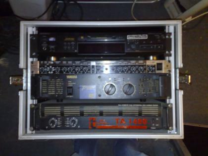 Verkaufe kompette PA RCF T-AMP Behringer Sony-MD Yamaha