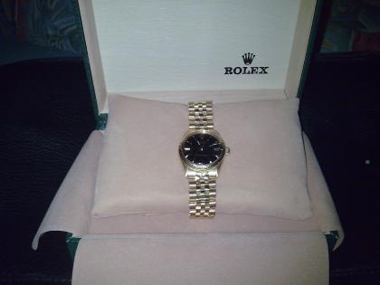 Ich verkaufe meine originale Rolex aus 750er Gold