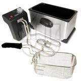 3 Stck. Friteuse Edelstahl 3 5 Liter