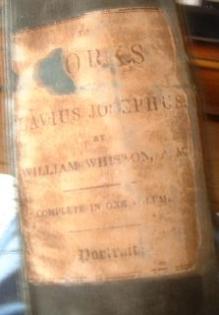 Altes Buch BIBEL von 1837 Flavius Josephus 3 Dissertationen mit 1 Stahlstic
