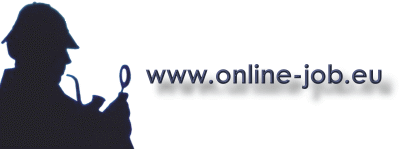 Heimarbeit am PC Job im Online Büro Bürotätigkeit als Heimarbeit.