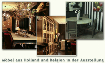 Mobilär Holland in der ausstellung
