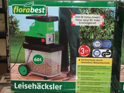 Florabest Leisehäcksler 2500 W NEU OVP