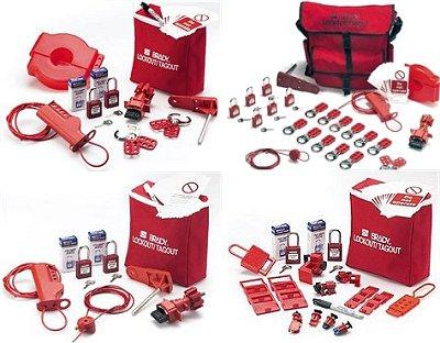 Lockout Tagout Sets Gefahrstellen absichern
