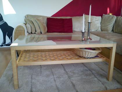 Verk. Glascouchtisch TV Lowboard 8 Mon. alt wie NEU auch einzeln