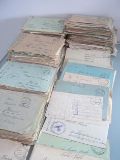 Verkaufe 1 Kiste Feldpost t Flugpost Kriegs-Gefangenpost ca500St.