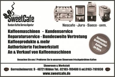 Nescafe Angelo Cino xx XS Servomat Steigler Presso Bean bei www. sweetcafe. de