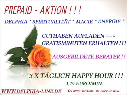 Für seriöse proffesionelle Lebenshilfe bei Delphia - Gutschein zu verkaufen