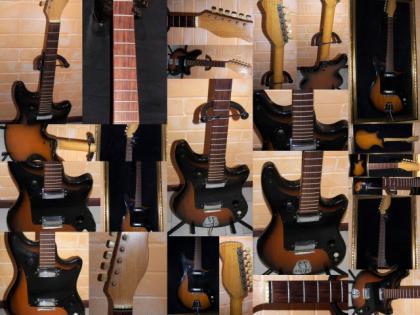 Verkaufe E-Gitarre Hopf Twisty mit 2 PU Sammlerstück oder Liebhaber