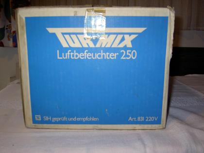 TURMIX - Luftbefeuchter aus der Zeit als noch keine Wegwerfprodukte gab