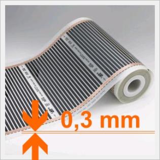 Elektro-Folienheizung für Laminat Parkett Fliesen Heizmatt - 13 50 EUR/m2