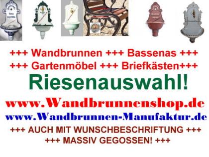Wandbrunnen Bassenas - Riesenauswahl Alle Farben