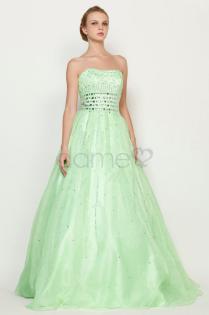 Bodenlanges romantisches dünnes Quinceanera Kleid - Dameo. de