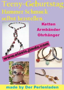 Teenager Geburtstag Kindergeburtstag Schmuckparty Schmuck Kurse Perlen Glas