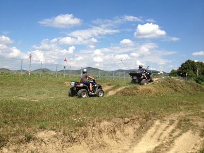 Geschicklichkeits-Quad-Parcours für Kinder Jugendliche und Erwachsene