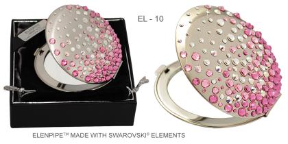 Taschenspiegel EL-10 ELENPIPE MADE WITH SWAROVSKI ELEMENTS