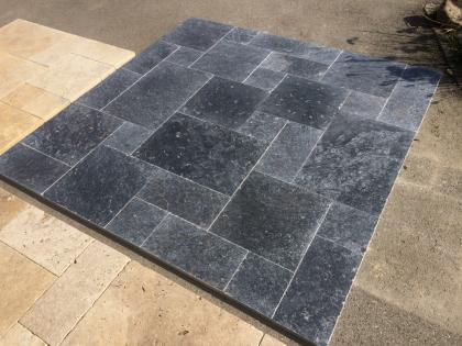 Bodenplatten Gartenplatten Terrassenplatten aus Kalkstein