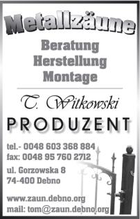 Zäune-zäune-polen-witkowski