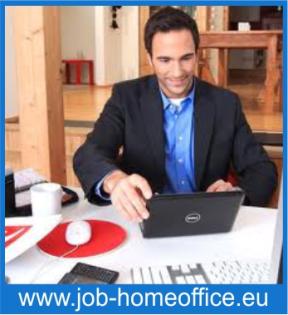 Teil oder Vollzeit von zu Hause aus online im Home Office