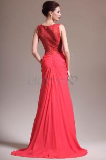 Perlen Chiffon bodenlanges Abendkleid -Dameo. de