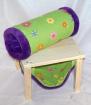 Kuschelsachenset 3 Teile bunte Blumen f. Meerschweinchen Chinchilla Kleintier