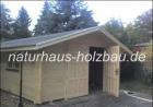 Individuelle Fertigung von Holzbauten in 50mm und 70mm Blockbohlen